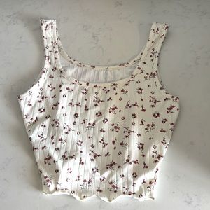 never worn flower top